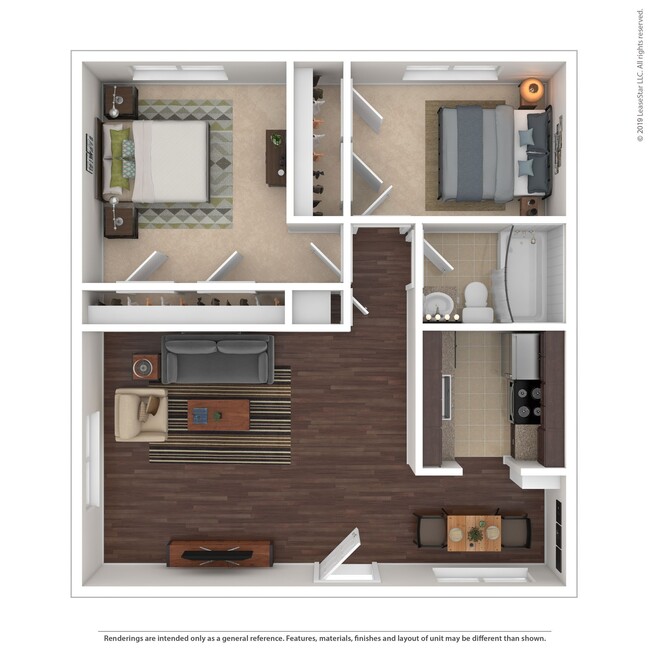 Floorplan - Loreto Apartment Homes