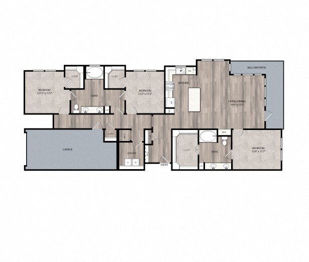 Floorplan - The Edison at Frisco