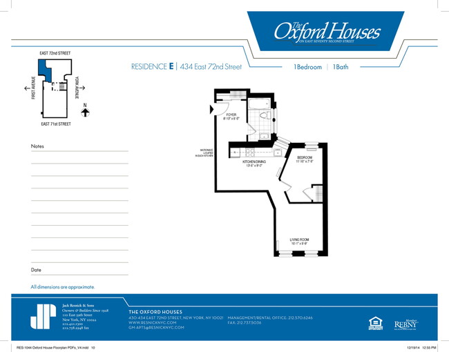 Floorplan - The Oxford Houses