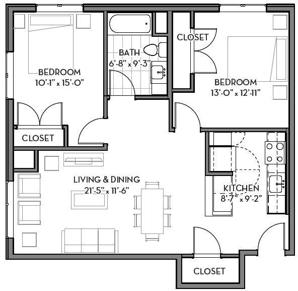 Floorplan - Finch Cambridge