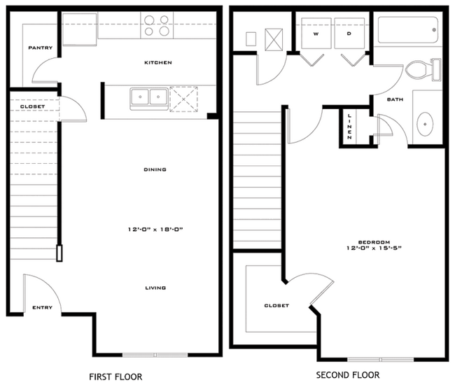 McAllister - 1x1 - 787 SqFt.png - Highland Meadow Village