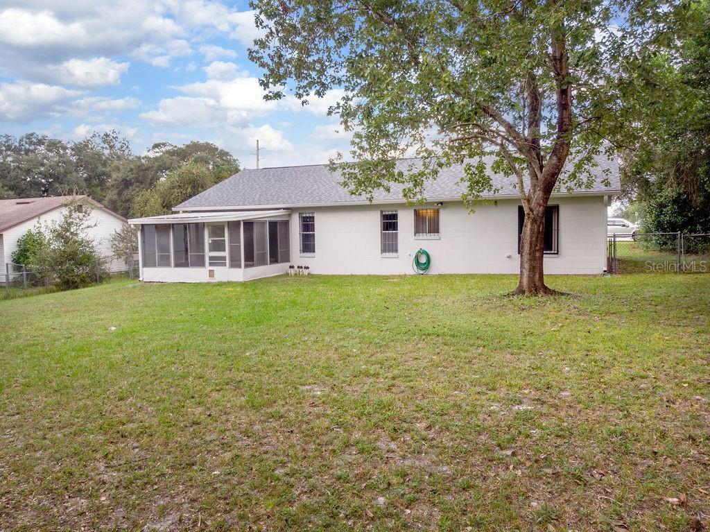 back yard - 3155 Boxelder St