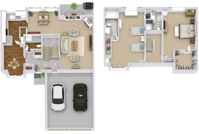 Floorplan - Weatherstone Townhomes