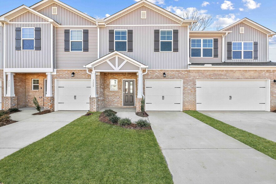 New 3-Bedroom Townhomes with Garage and Front Porch Entry - Elio at Research Park | Townhomes for Rent