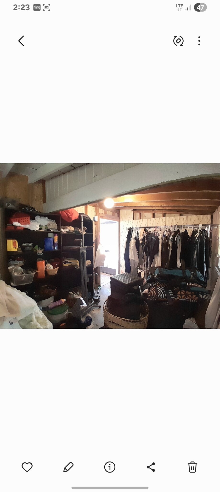 Large clothing racks - 3735 Rilma Ave