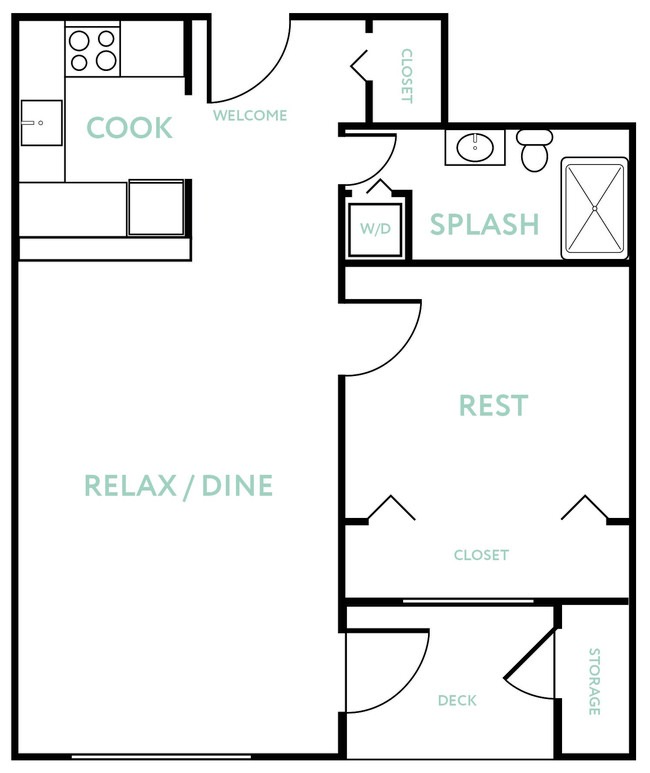 Floorplan - Row on Third