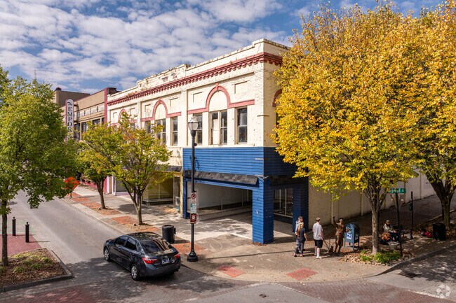 Located in the Main Community Event Corridor - Hicks Block Lofts