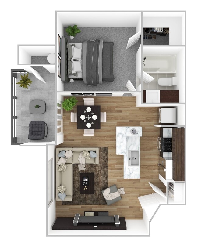 Floorplan - Emerald Place Apartments
