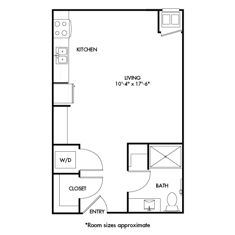 Floorplan - Parker Station Flats
