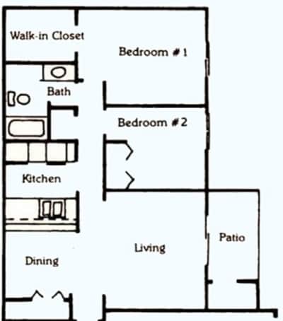 2BR/1BA - Briarwick Apartments