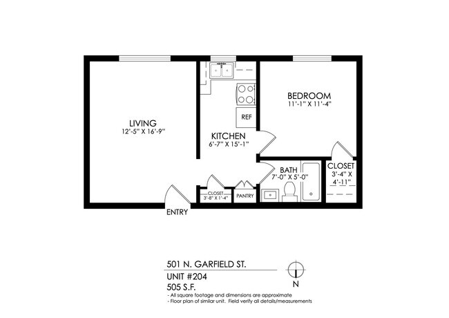 Floorplan - 475-501 Garfield