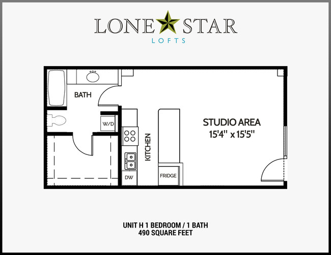 Floorplan - Lone Star Lofts