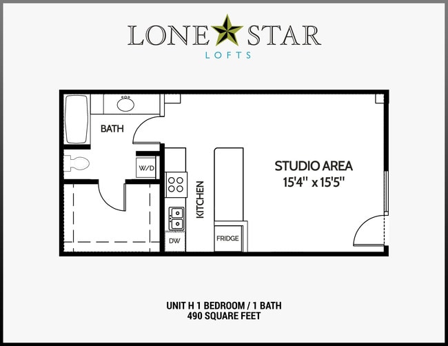 Floorplan - Lonestar Lofts