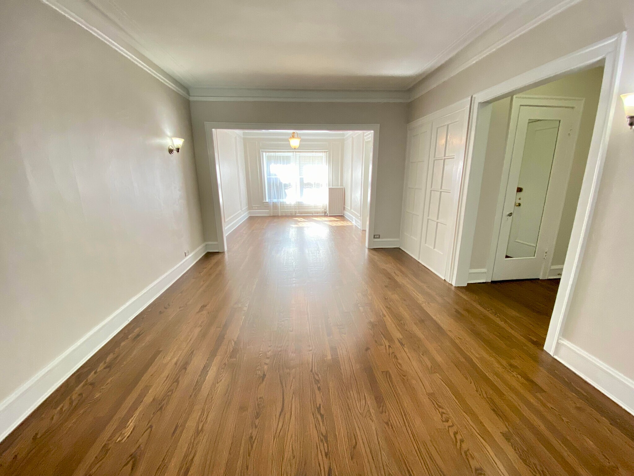 Living to Dining view - 834 Hinman Ave