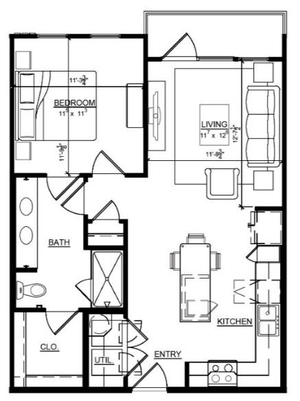 Floorplan - Magnolia at Mistletoe Heights