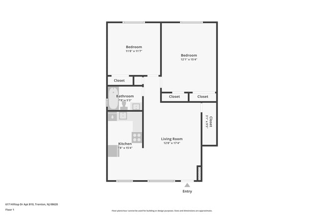Floorplan - Hillcrest Apartments