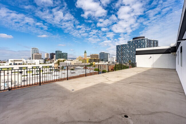 Rooftop Lounge Area - TALA Local at 719 S. Hoover Street