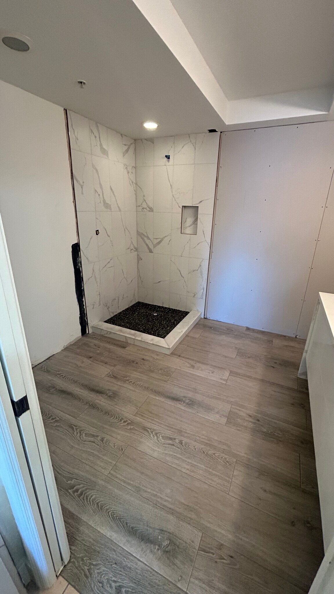 Master Shower and Bath (glass now installed, not shown) - 2743 1st St