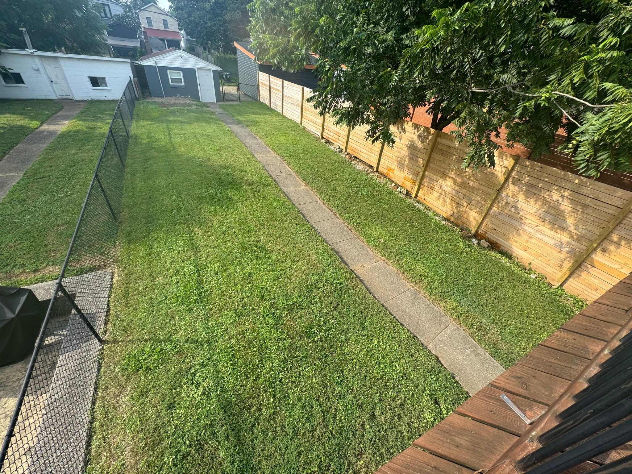 Backyard - 1221 Payne St