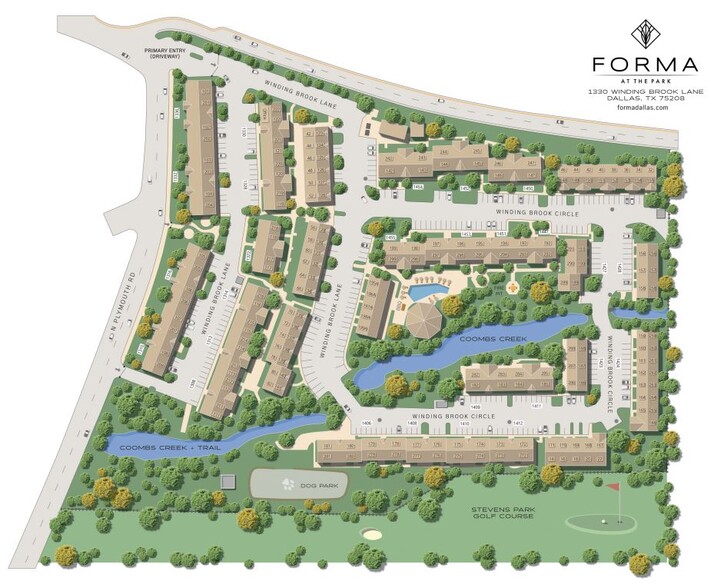 Next door to Stevens Park Golf Course - Forma At The Park