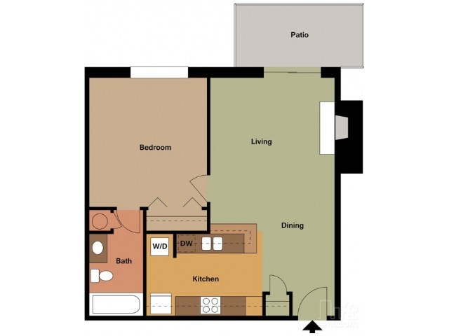 Floorplan - Spring Hollow Apartments