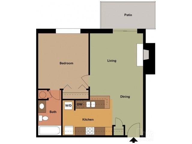 Floorplan - Springhollow Apartments