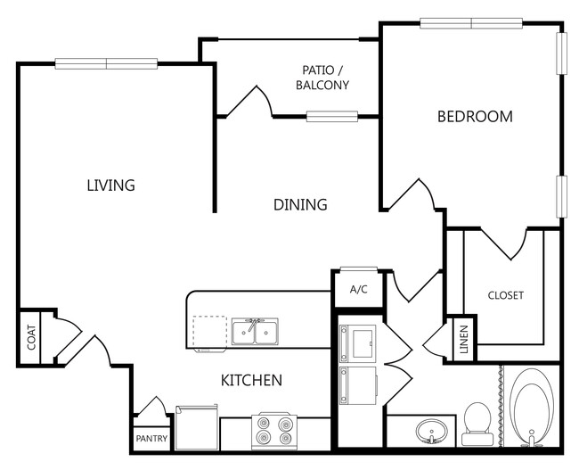 Floorplan - Parc at Mansfield