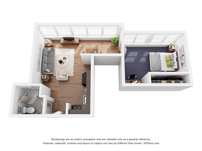 A6 Floor Plan - University Plaza Apartments