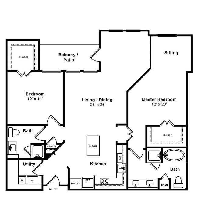 Floorplan - The Monterey by Windsor