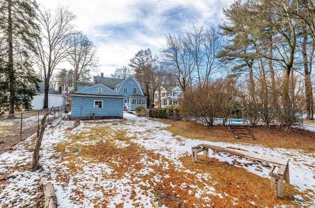 backyard, pool not usable YET - 30 Terry Rd
