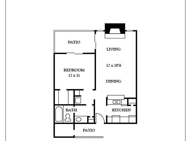 1BR/1BA - Tealwood Apartment Homes