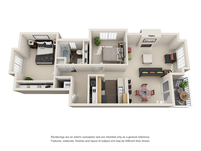 Floorplan - Aspire Apartments at Mountlake Terrace