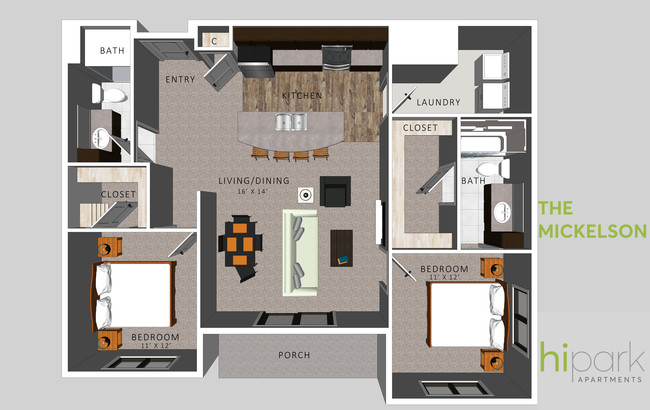 Floorplan - HiPark - FrontNine