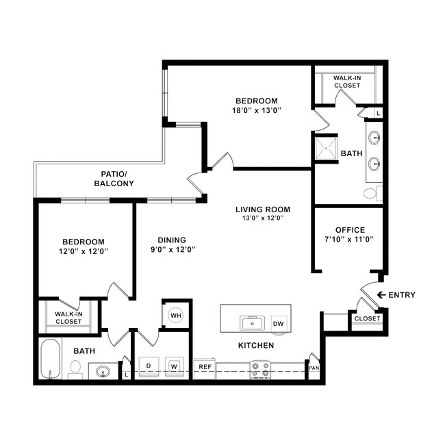 Floorplan - Cortland Allen Station