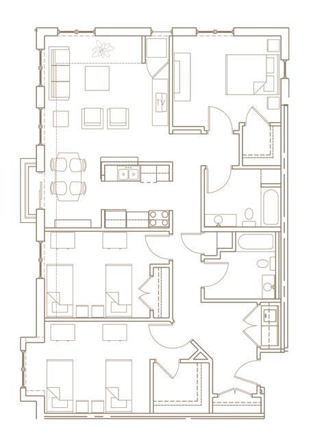 Floorplan - The Jourdain