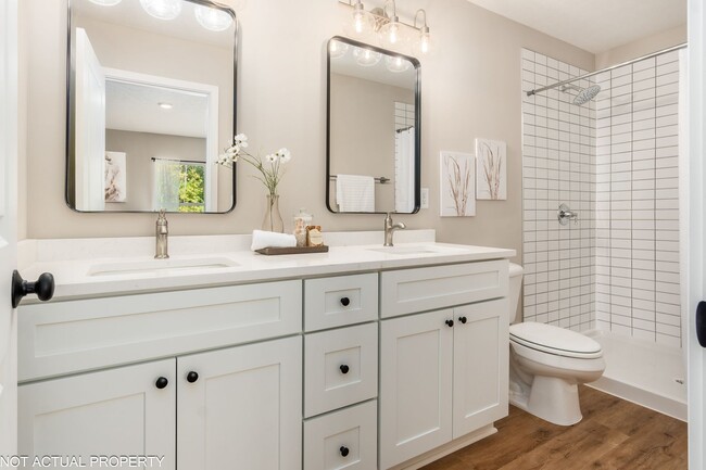 Primary Bath with oversized tile shower - 429 Postle Blvd