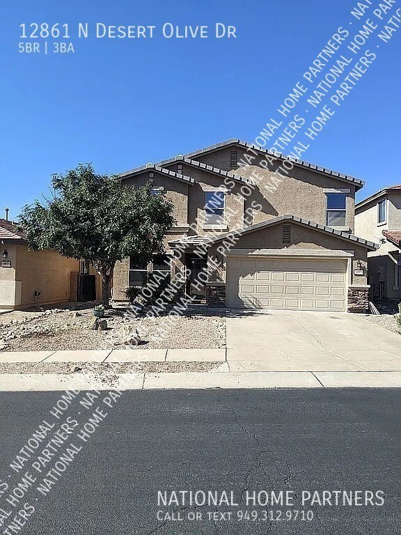 Rent to Own Pool House with 30,000 Down 12861 N Desert Olive Dr Oro Valley AZ 85755