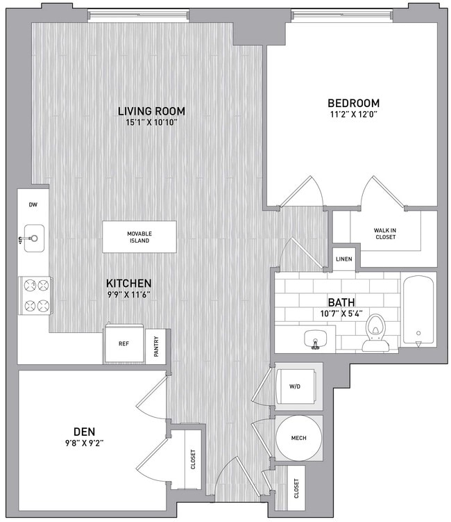 Floorplan - Union on Queen