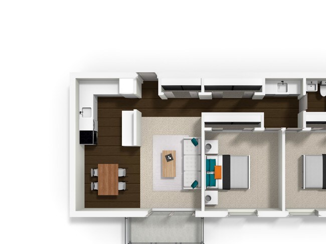 Spacious Remodeled Floorplan - Shoreline 1841 Apartment Homes
