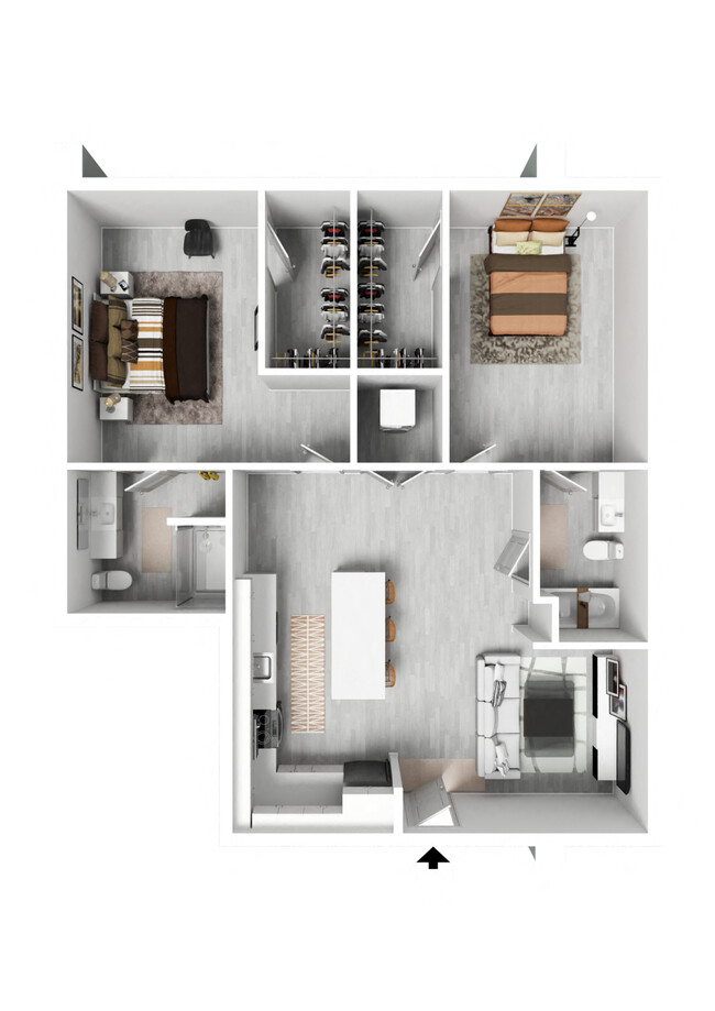 Floorplan - Parkview Lofts Apartments