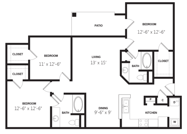 Floorplan - Woodland Park