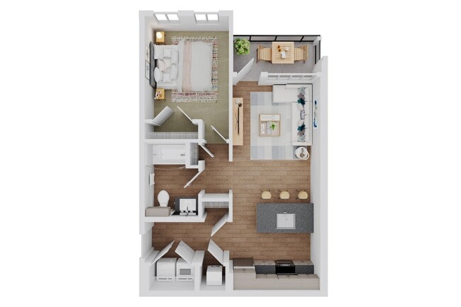 Floorplan - The Garrison Luxury Apartments
