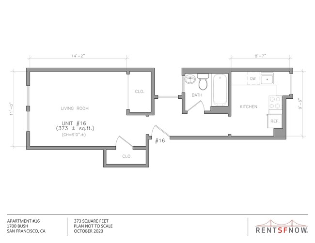 Floorplan - 1700 Bush