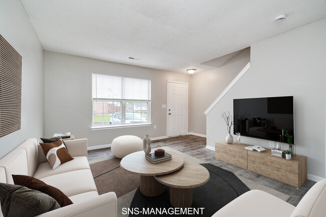 Living Room - North Pointe Townhomes