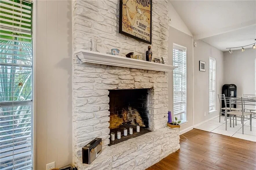 Unit A Decorative Fireplace - 8007 Brockman St