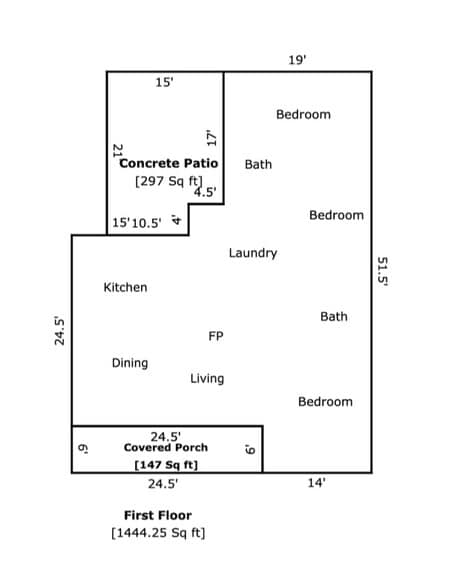 House Layout - 5950 Simpson Ave