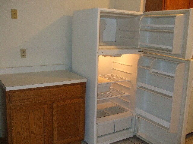 Refrigerator open - 3 N Montague Ave
