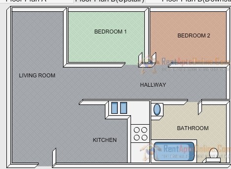 2BR/1BA - Deluxe Madison