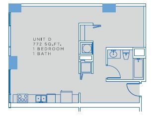 Unit D - 800J Lofts