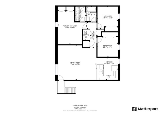 Floorplan - Rosemere Flats | 1-3 Bedroom Apartments in Ocala, FL